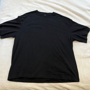 H&M Oversized Black T Shirt